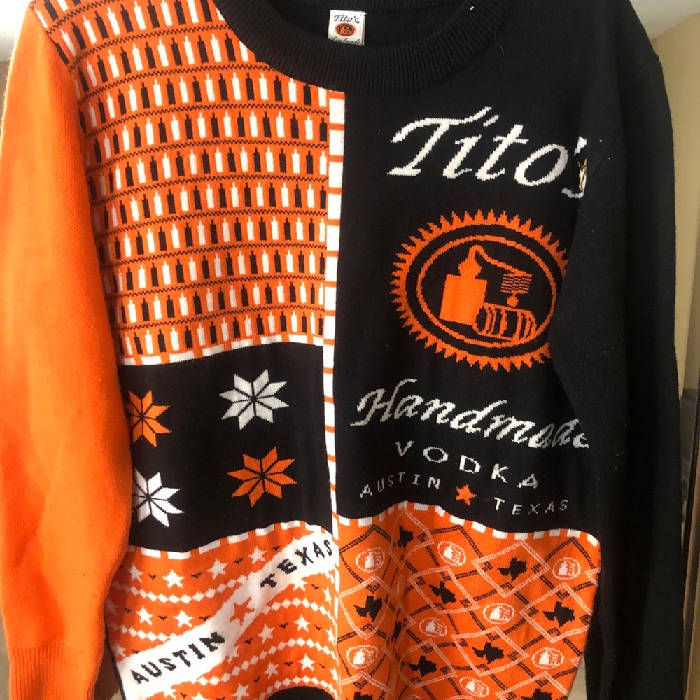 TITO’s Vodka One Of A Kind Sweater!